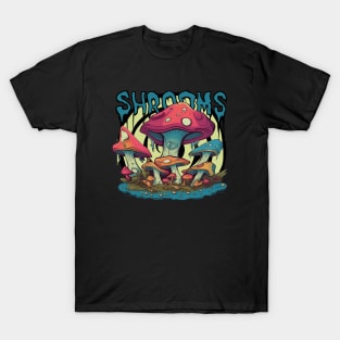 MAGIC MUSHROOMS #5 (TRIPPY) T-Shirt